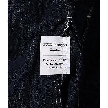 40s プルオーバージャケット　ナンバリング BUZZ RICKSON'S Buzz Rickson's バズリクソンズ USアーミー デニム