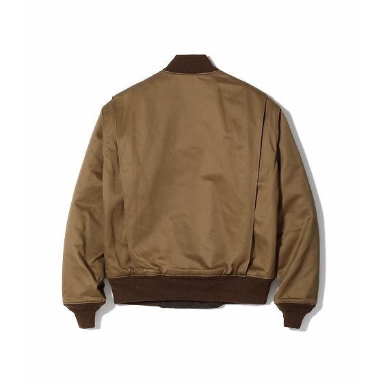 バズリクソンズ Buzz Rickson's タンカース BR15760 ブラウンバージョン パッチポケット タンカースジャケット TANKERS BROWN VERSION PATCH POCKET (ブラウン)の画像