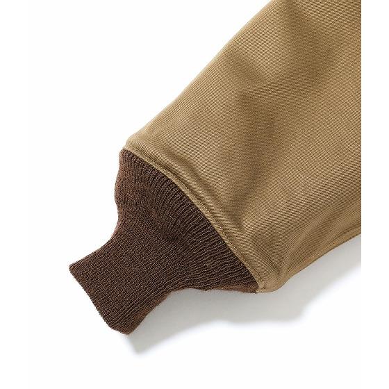 バズリクソンズ Buzz Rickson's タンカース BR15760 ブラウンバージョン パッチポケット タンカースジャケット TANKERS BROWN VERSION PATCH POCKET (ブラウン)の画像