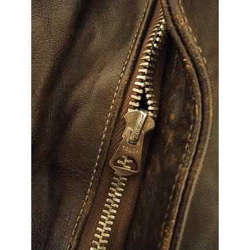 Buzz Rickson's[バズリクソンズ] A-2 WORN OUT FRICTION PROCESS BR80163 (S/BROWN)の画像
