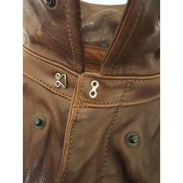 25【新品未使用】 Buzz Ricksons[バズリクソンズ] A-2 314th FTR.SQ. The Hawks BR80186 (S/BROWN) 【WSO2897018349】(101640円)