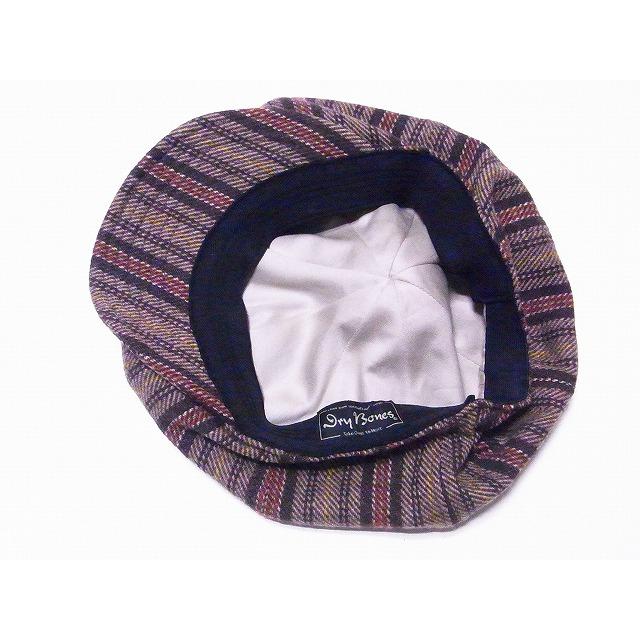 Dry Bones（ドライボーンズ） キャスケット ウールストライプ DCH-618