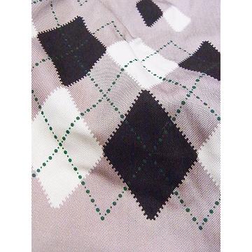 Dry Bones ドライボーンズ ギャバジンジャケット Border Argyle DJ-1210 ギャバジャン ボーダー アーガイル Gabardine Jacket (ベージュ)の画像