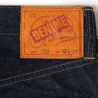 ドゥニーム DENIME ジーンズ 220A OFFSET XX MODEL オフセット XXモデル ジーパン Gパン ウエアハウス WAREHOUSE (インディゴ/NON-WASH)の画像
