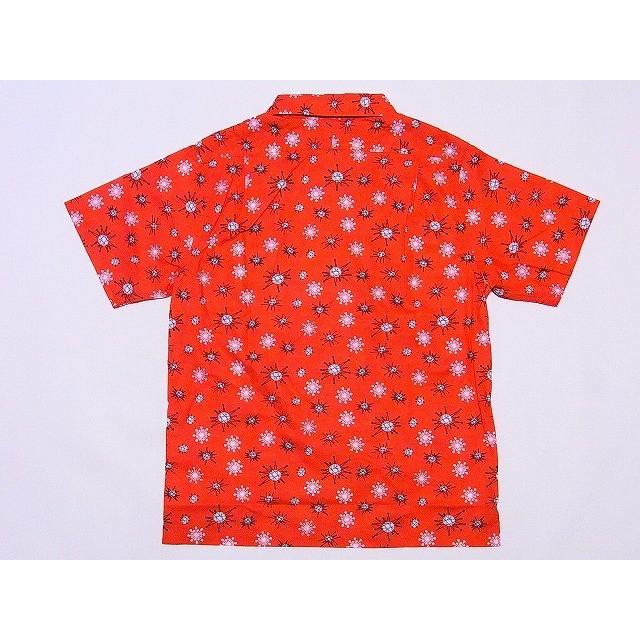 Dry Bones[ドライボーンズ] オープンシャツ SPUTNIK 半袖 Print Open Shirt DS-2169 (RED)｜cream05｜02