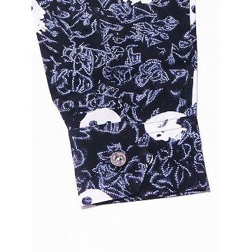 Dry Bones Bones[ドライボーンズ] アロハシャツ 長袖アロハ