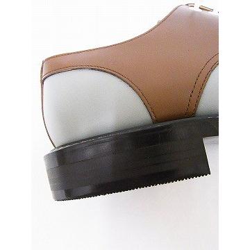 関税負担なし☆Dry Bones ドライボーンズ サドルシューズ Saddle Oxford サドルオックスフォード DSHC-029 (GRAY×BROWN) ダイヤル式 ゴルフ