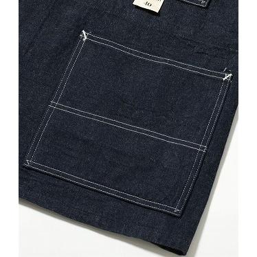 【KBF 】新品　ライトブルー デニムカバーオール KBF（ケイビーエフ）の「デニムカバーオール（デニムジャケット