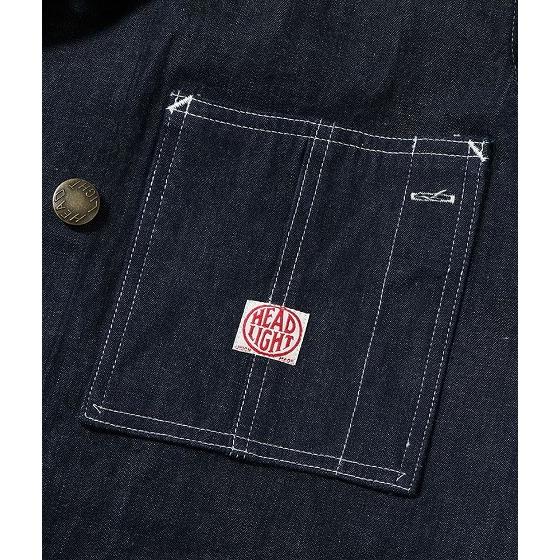 HEAD LIGHT（ヘッドライト） カバーオール HD15844 デニム ダブル