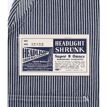 HEAD LIGHT（ヘッドライト） オーバーオール HD42456 11オンス
