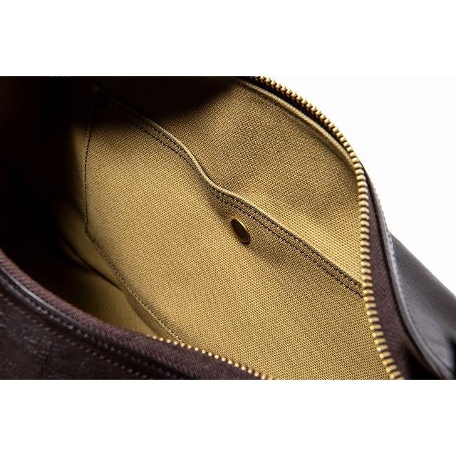 INCEPTION インセプション バッグ ホースハイド バナナバッグ IPHSB-03 ショルダーバッグ HORSE HIDE BANANA BAG (ブラウン)の画像