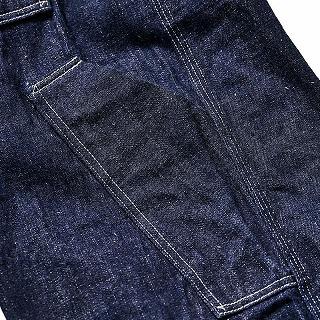 ジョングラッコー JOHN GLUCKOW オーバーオール JG-41 インディゴデニムオーバーオール Strongarm Reinforced Overalls ウエアハウス (インディゴ/ONE-WASH)の画像