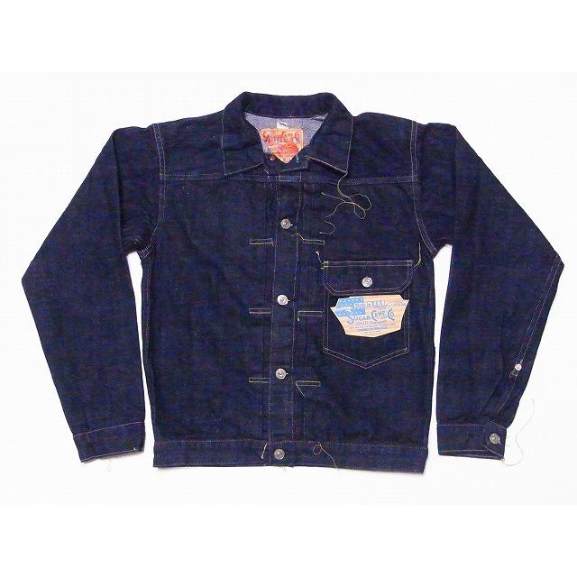 シュガーケーン　SCSC1946 デニムジャケット　サイズ48　ワンウォッシュ 14.25oz.デニムジャケット「1962 MODEL」・ワンウォッシュ SUGER CANE