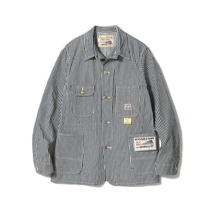 SUGAR CANE シュガーケーン カバーオール ヒッコリー SC15656 11オンス