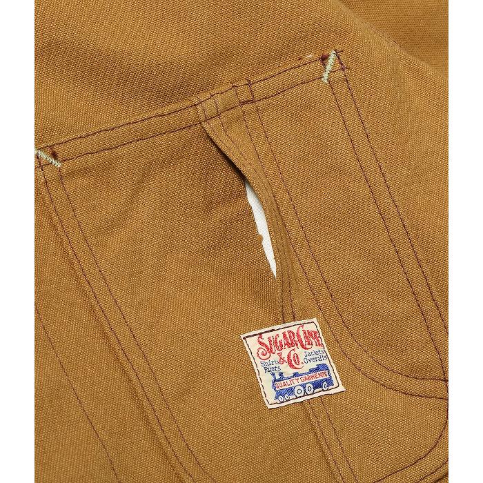 SUGAR CANE シュガーケーン カバーオール SC15657 13オンス ブラウン