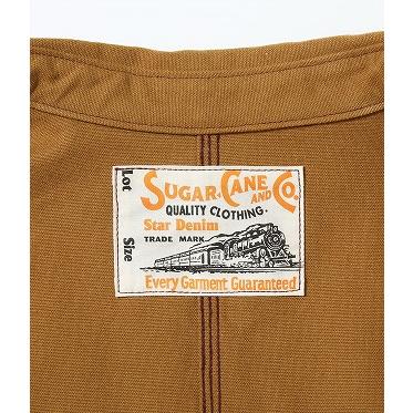 SUGAR CANE シュガーケーン カバーオール SC15657 13オンス ブラウン