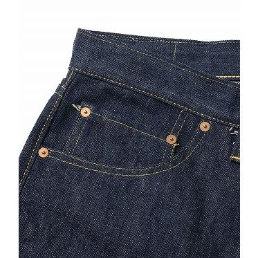 シュガーケーン SUGAR CANE ジーンズ SC49001 S1945モデル Super "Denim" Collectibles 1945 MODEL ジーパン #01 14oz WAIST OVERALLS (ネイビー/ONE-WASH)の画像