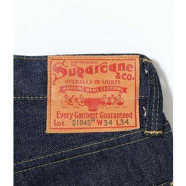 シュガーケーン SUGAR CANE ジーンズ SC49001 S1945モデル Super "Denim" Collectibles 1945 MODEL ジーパン #01 14oz WAIST OVERALLS (ネイビー/ONE-WASH)の画像