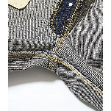 シュガーケーン SUGAR CANE ジーンズ SC49001 S1945モデル Super "Denim" Collectibles 1945 MODEL ジーパン #01 14oz WAIST OVERALLS (ネイビー/ONE-WASH)の画像