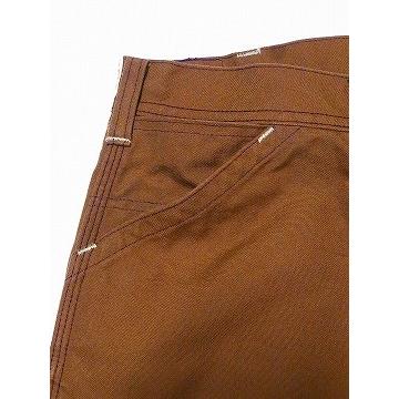 SUGAR CANE シュガーケーン ショートパンツ ブラウンダック ワークショーツ SC51843 13oz. BROWN DUCK WORK SHORTS (ブラウン/ONE-WASH)｜cream05｜07