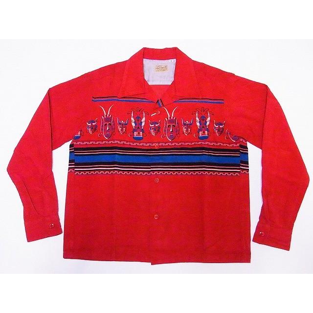 STYLE EYES（スタイルアイズ） オープンシャツ AFRICAN MASK SE28257