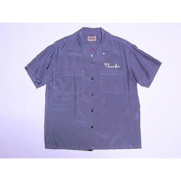 STYLE EYES[スタイルアイズ] ボウリングシャツ Kailua Bowlers SE35365 (GRAY)｜cream05｜02