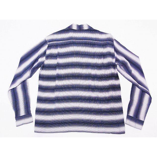 福袋セール Sh オープンシャツ スターオブハリウッド Hollywood Of Star 長袖 オフホワイト オープンカラーシャツ Stripes Gradation 長袖 サイズ Xl Www Oroagri Eu