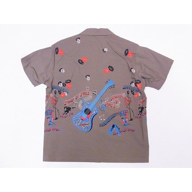 MATTSONS HOLLYWOOD オープンカラーシャツ シェルボタン MATTSONS' OF HOLLYWOODより50,sライクなオープンカラーシャツ2