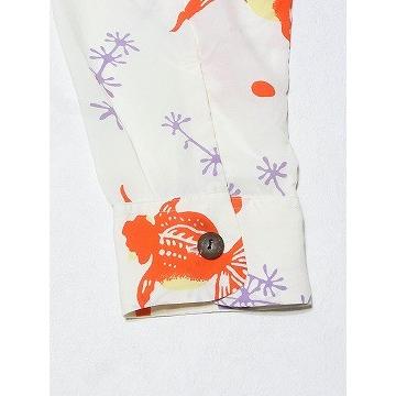 SUN SURF SURF[サンサーフ] 長袖アロハシャツ SS28304 GOLD FISH WITH