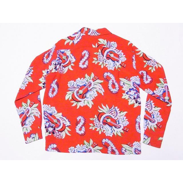 SUN SURF アロハシャツ 長袖 Mサイズ SUN SURF サンサーフ 長袖アロハシャツ SS28555 MACINTOSH UKULELE L/S