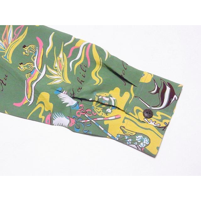 SUN SURF サンサーフ 長袖アロハシャツ SS29401 HAWAIIAN HULA 長袖