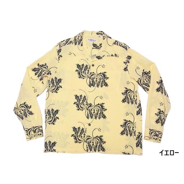 SUN SURF サンサーフ 長袖アロハシャツ SS29402 CORAL HIBISCUS SUN SURF サンサーフ 長袖アロハシャツ SS29402 CORAL HIBISCUS