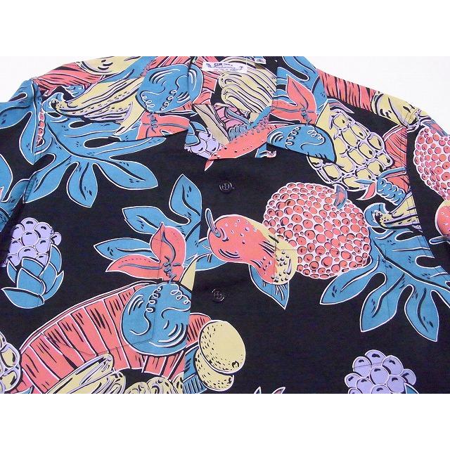 SUN SURF サンサーフ 長袖アロハシャツ SS29405 TROPICAL FRUITS 長袖