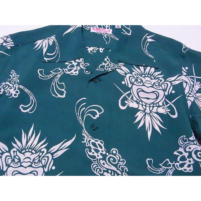 SUN SURF サンサーフ 長袖アロハシャツ SS29601 TIKI 長袖アロハ