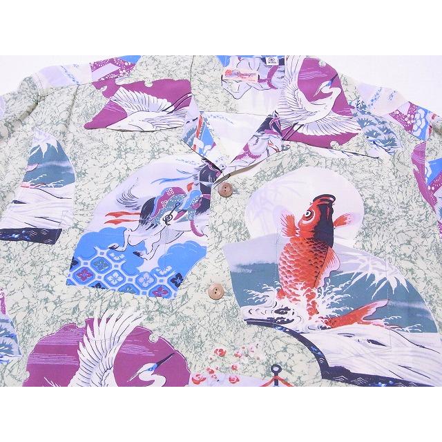 SUN SURF サンサーフ 長袖アロハシャツ SS29604 JAPANESE QUAINT