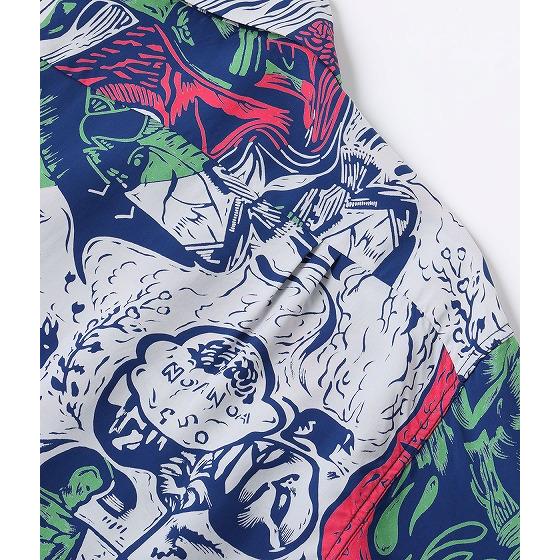 SUN SURF サンサーフ アロハシャツ SS29674 GAUGUIN WOODCUT MYSTIC