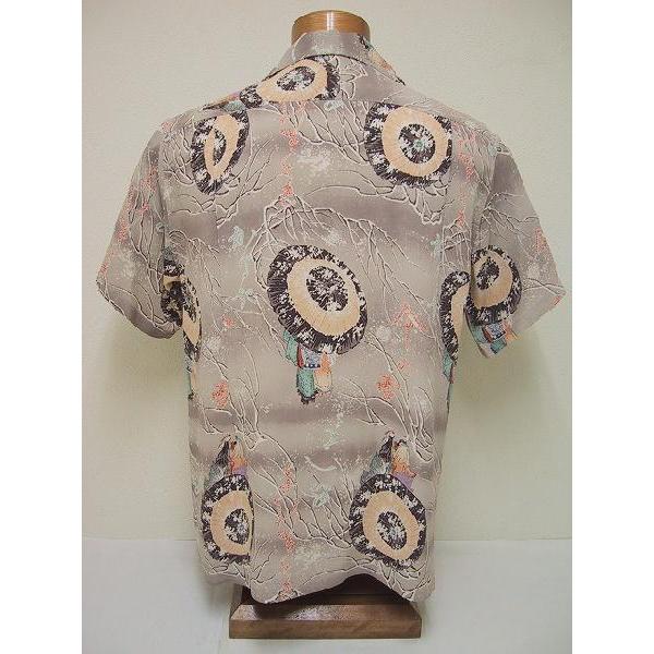 SUN SURF サンサーフ アロハシャツ SS34468 LOVERS UMBRELLA (GRAY 