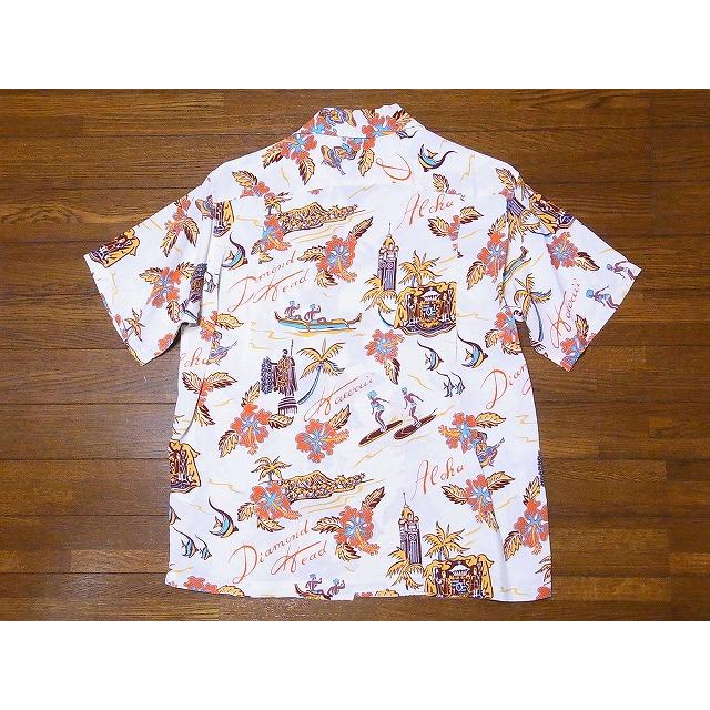 SUN SURF アロハシャツ オフホワイト SUN SURF SPECIAL EDITION [OFF WHITE] SUN SURF × 葛飾北斎