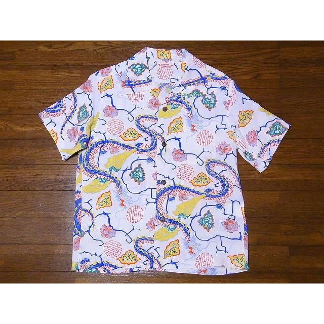 サンサーフ　アロハシャツ　SS38331 SUN SURF サンサーフ アロハシャツ SS38331 MING PRINT (オフホワイト
