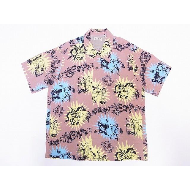 SUN SURF サンサーフ アロハシャツ SS38466 GAUGUIN WOODCUT III(3 
