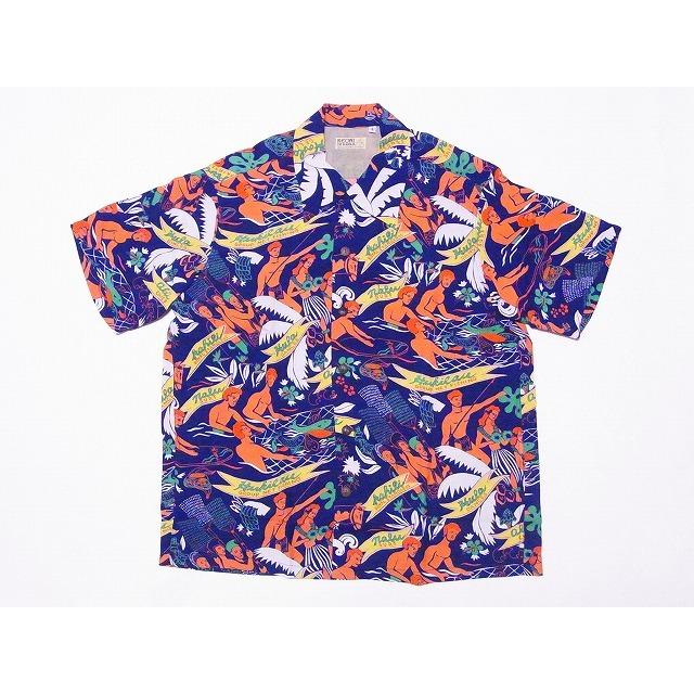 SUN SURF サンサーフ アロハシャツ SS38717 HOOLAULEA IN HAWAII 