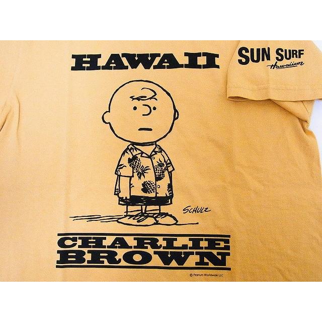 SUN SURF[サンサーフ]×PEANUTS[ピーナッツ] Tシャツ チャーリー 