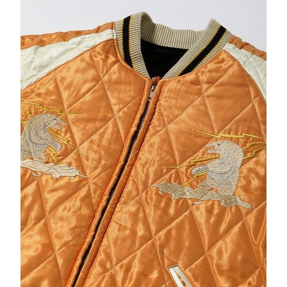 新品未使用 テーラー東洋 スカジャン ポーラーベア × アラスカ地図 別珍L TAILOR TOYO テーラー東洋 東洋エンタープライズ スカジャン