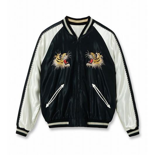 TAILOR TOYO テーラー東洋 スカジャン TT15877 ROARING TIGER × BLACK