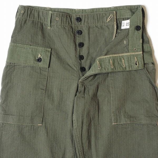 WAREHOUSE（ウエアハウス） USMC ヘリンボーン モンキーパンツ 1097