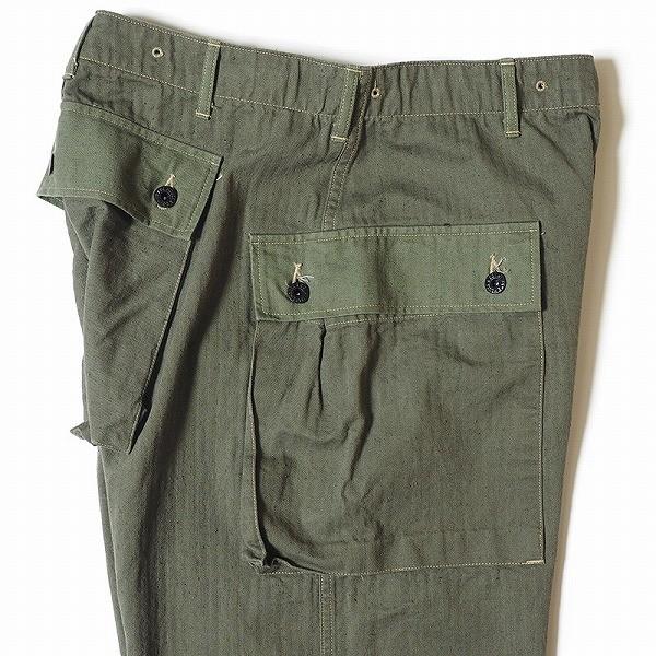 WAREHOUSE（ウエアハウス） USMC ヘリンボーン モンキーパンツ 1097