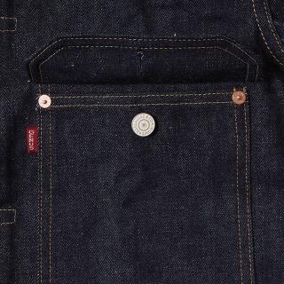 WAREHOUSE ウエアハウス デニムジャケット 2001XX ジージャン ファースト 1ST TYPE DENIM JACKET Gジャン (インディゴ/NON-WASH)の画像