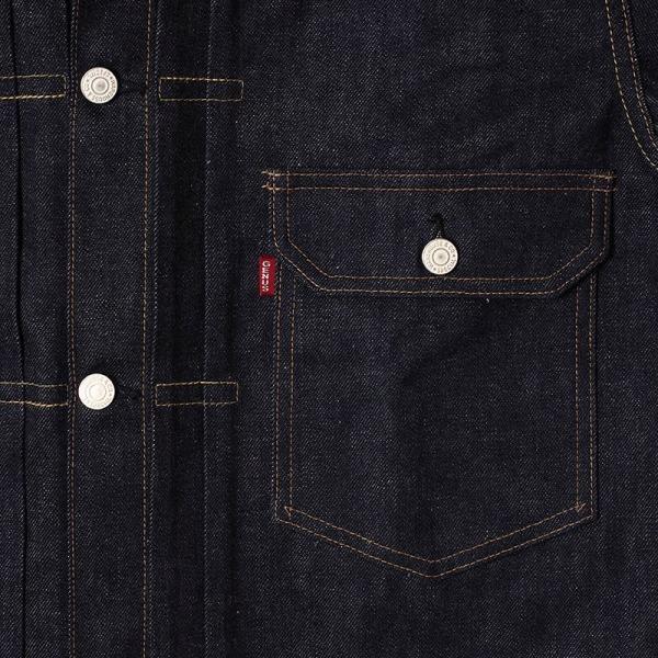 WAREHOUSE ウエアハウス デニムジャケット 2001XX ジージャン ファースト 1ST TYPE DENIM JACKET Gジャン (インディゴ/NON-WASH)の画像