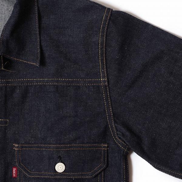 WAREHOUSE ウエアハウス デニムジャケット 2001XX ジージャン ファースト 1ST TYPE DENIM JACKET Gジャン (インディゴ/NON-WASH)の画像