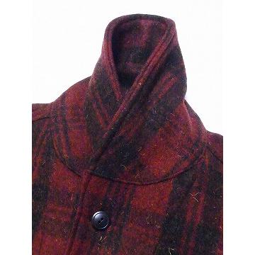 ウエアハウス WAREHOUSE バッファローチェック ウールジャケット 2217 C.C.C. LUMBER JACK JKT BUFFALO CHECK CCCランバージャックジャケット (レッド/ブラック)｜cream05｜06